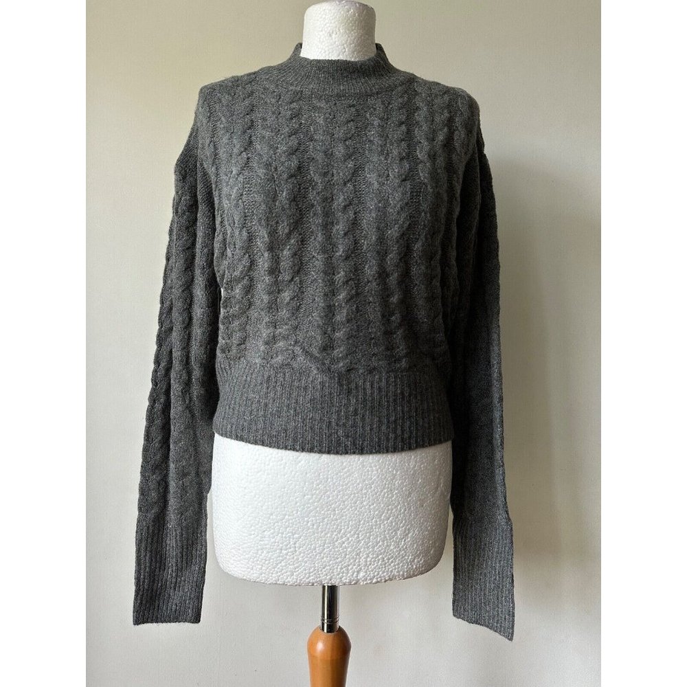 Zara Knitted Jumper Dark Grey M, L, XL - Picture 2 of 7